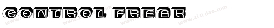 Control Freak字体转换